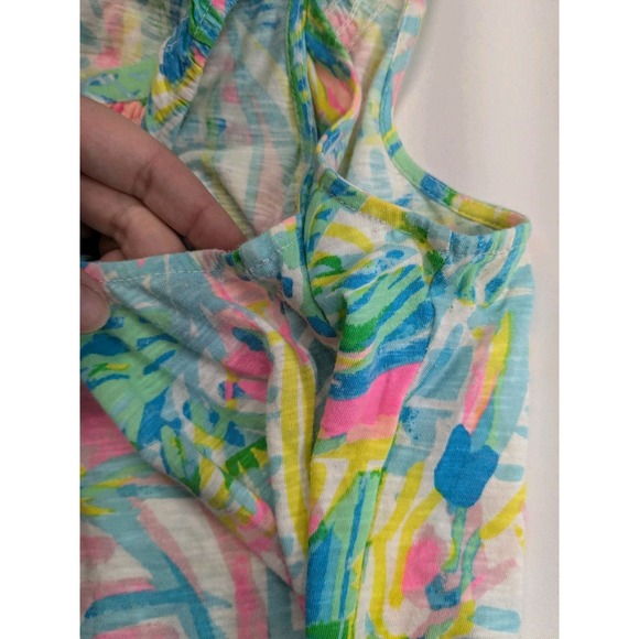 Lilly Pulitzer Essie Colorful Sleeveless Summer Preppy Nautical Size XXS A076 - Picture 2 of 9